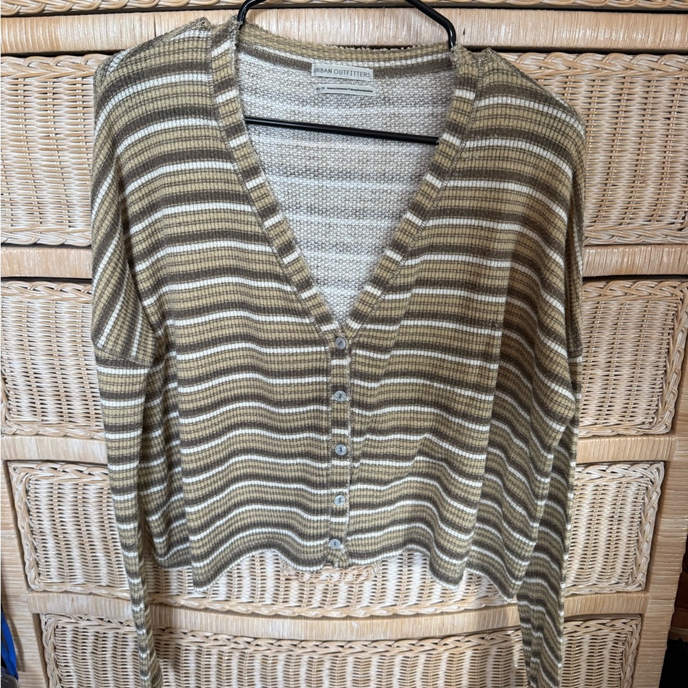 Urban Outfitters Oversized Lightweight Striped Sweater